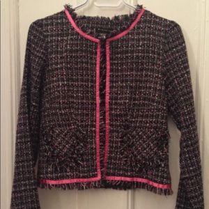 New tweed looking blazer. Small.